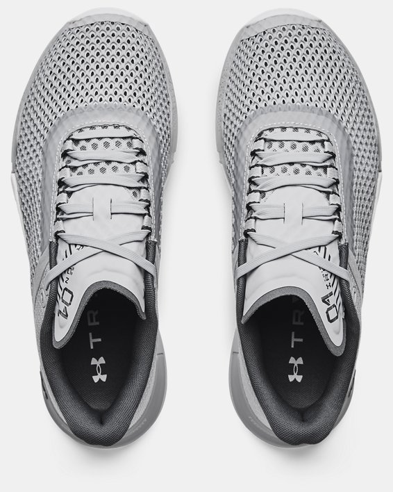 Men's UA TriBase™ Reign 4 Training Shoes, Gray, pdpMainDesktop image number 2